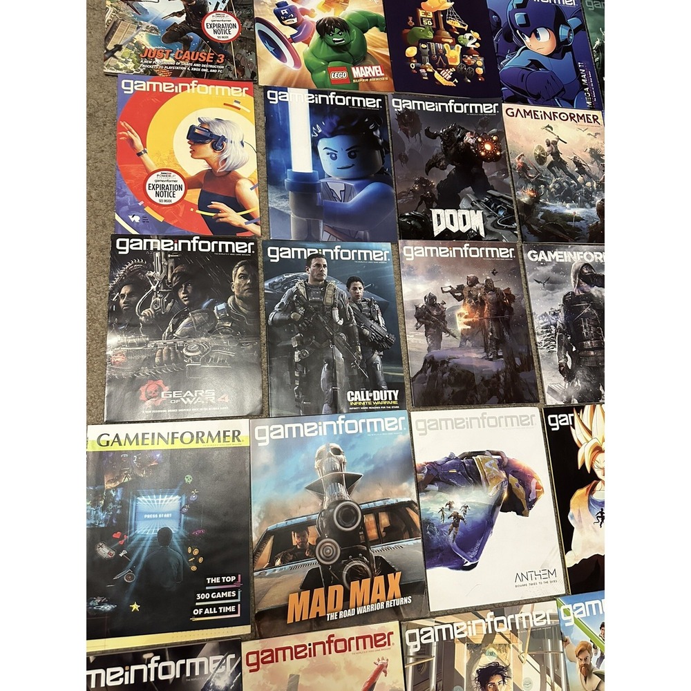 GAME INFORMER Video Game MAGAZINES 2013-2019 (34) Issues Lot Gamer Books - Picture 7 of 16